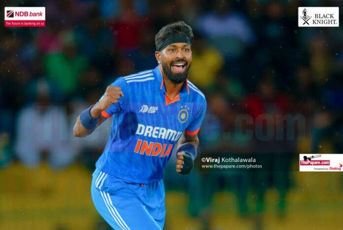 Hardik Pandya out of the cwc23