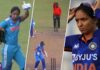 ඉන්දීය නායිකාව බංග්ලාදේශයේ දී යකා නටයි Harmanpreet Kaur gets angry about umpire decisions