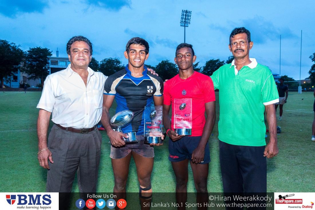 Naveen & Samuel bag ThePapare School Rugby awards