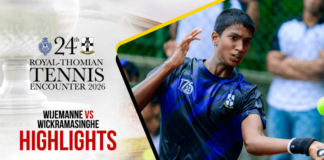 Highlights | Wijemanne vs Wickramasinghe | 24th Royal Thomian Tennis Encounter 2026 Tennis
