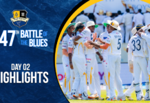 WATCH – Highlights – Day 2 – Royal College vs S. Thomas’ College – 147th Battle of the Blues