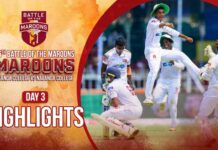 Highlights – Day 3 – Ananda vs Nalanda – 96th Battle of the Maroons Day 3 - Ananda vs Nalanda