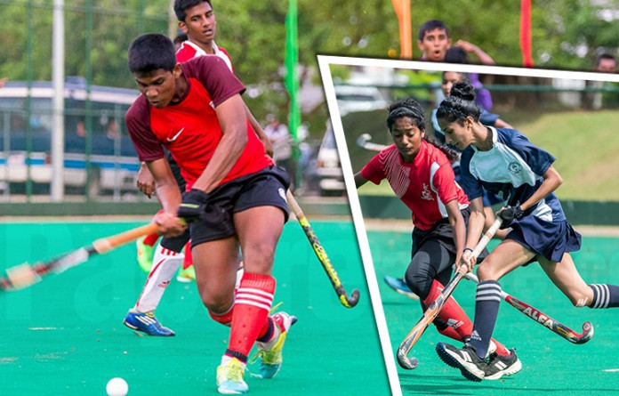 kandy blue and colombo red won National schools Hockey tournament