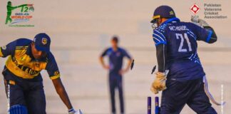 Rest of World 40s ප්රවීනයෝ ශ්රී ලංකාව පරාජය කරයි IMC Over 40s T20 World Cup 2025