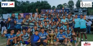 Domination in Nittawela as 13-man Wesley College retain the L.E Blaze trophy for the fifth consecutive year. Wesley College survives Kingswood scare to win the 40th L.E. Blaze trophy encounter