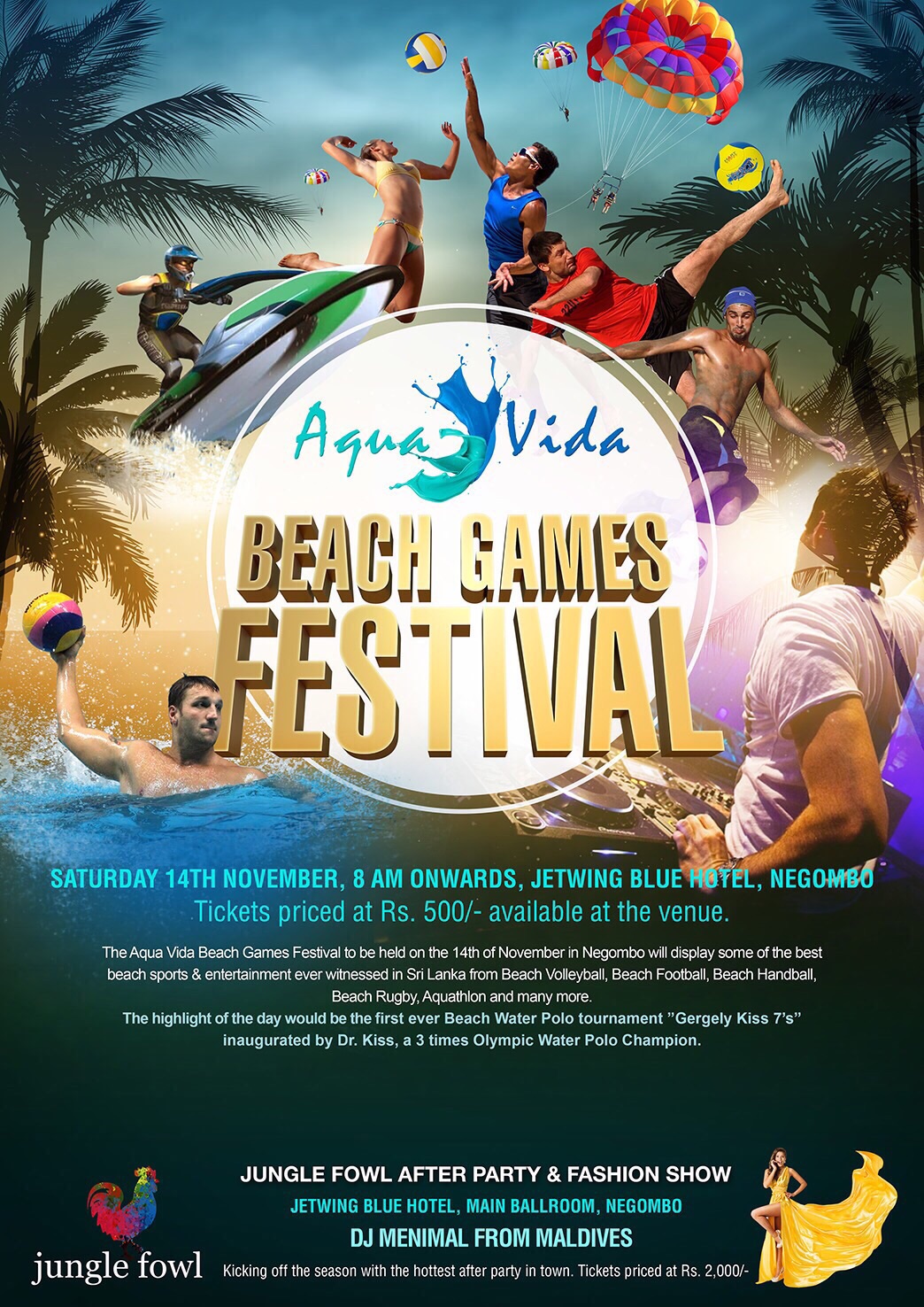 Aqua Vida South Asia's largest Beach Sports Festival in
