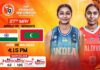 LIVE – India vs Maldives – FIBA U18 Women’s Asia Cup SABA Qualifier’s 2026 India vs Maldives