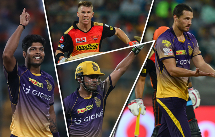 IPL 2017 Sunrises Hydrabad v Kolkata knoghtriders report