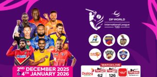 LIVE – International League T20 (ILT20) – Season 4 International League T20