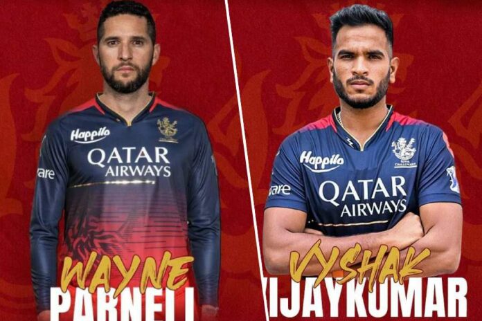 RCB rope in Wayne Parnell, Vyshak Vijaykumar