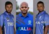 ඉතාලි විස්සයි විස්ස සංචිතයට ශ්රී ලාංකිකයින් තිදෙනෙක් Three Sri Lankan Origin Players
