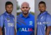 இத்தாலி கிரிக்கெட் அணியில் மூன்று இலங்கை வீரர்கள்