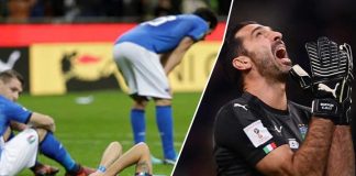 Italy fails to qualify for FIFA World Cup