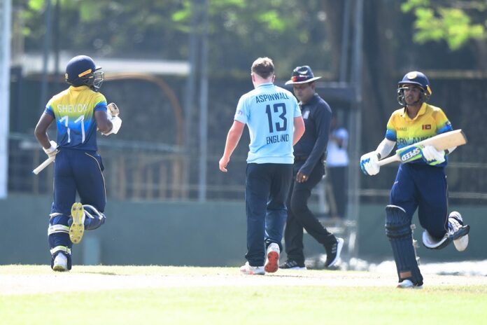 England U19 tour of Sri Lanka 2021