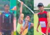 கோலூன்றிப் பாய்தலில் பதக்கங்களை வென்ற யாழ். வீரர்கள் Junior National Athletics Championship 2023