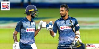 Kamil Mishara and Dasun Shanaka