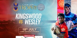 REPLAY – Kingswood College vs Wesley College – L. E Blaze Trophy Kingswood College vs Wesley College