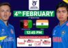 LIVE – India vs Afghanistan – ICC U19 Men’s Cricket World Cup 2026 – Semi Final 2 LIVE – India vs Afghanistan