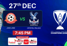 LIVE – Java Lane SC vs Crystal Palace SC – Champions League 2025/26 LIVE – Java Lane SC vs Crystal Palace SC