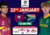 LIVE – West Indies vs South Africa – ICC U19 Men’s Cricket World Cup 2026 LIVE – West Indies vs South Africa