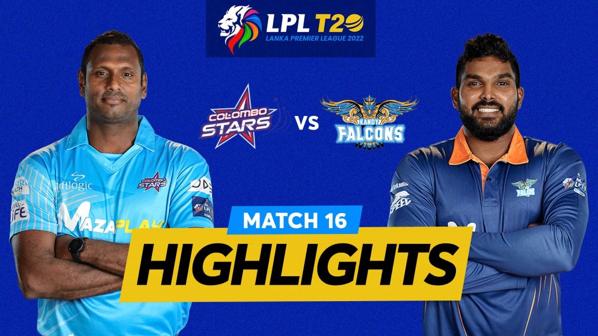 Highlights Colombo Stars vs Kandy Falcons Match 16 LPL 2022 Highlights Colombo Stars vs Kandy Falcons Match 16 LPL 2022