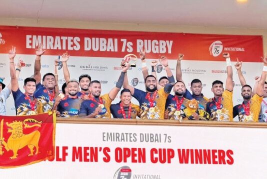 Lanka Lions take Dubai Emirates Rugby 7s Gulf Men’s Open Title for record fifth consecutive time