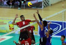 Lions down Asia World in thrilling 5 sets Lanka Lions defeated Asia World Club Myanmar
