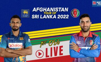 Afghanistan tour of Sri Lanka 2022 - 1st ODI