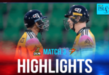 HIGHLIGHTS – Peshawar Zalmi vs Rawalpindi Pindiz | PSL 2026 – Match 3 Peshawar Zalmi vs Rawalpindi Pindiz