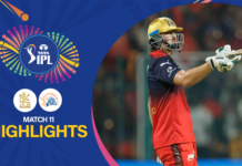 WATCH – Royal Challengers Bengaluru vs Chennai Super Kings | IPL 2026 – Match 11 Royal Challengers Bengaluru vs Chennai Super Kings