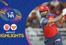 WATCH – Sunrisers Hyderabad vs Punjab Kings | IPL 2026 – Match 17 Sunrisers Hyderabad vs Punjab Kings