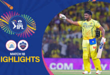 WATCH – Chennai Super Kings vs Delhi Capitals | IPL 2026 – Match 18 Chennai Super Kings vs Delhi Capitals