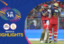 HIGHLIGHTS – Mumbai Indians vs Royal Challengers Bengaluru | IPL 2026 – Match 20 Mumbai Indians vs Royal Challengers Bengaluru