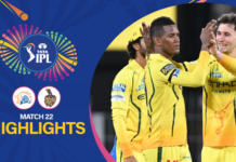 HIGHLIGHTS – Chennai Super Kings vs Kolkata Knight Riders | IPL 2026 – Match 22 IPL 2026