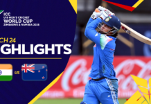 HIGHLIGHTS – India vs New Zealand – ICC U19 Men’s Cricket World Cup 2026 – Match 24