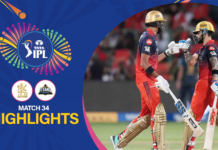 WATCH – HIGHLIGHTS – Royal Challengers Bengaluru vs Gujarat Titans | IPL 2026 – Match 34
