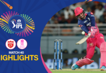 HIGHLIGHTS – Punjab Kings vs Rajasthan Royals | IPL 2026 – Match 40
