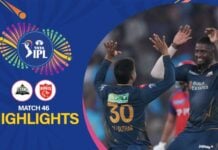 WATCH – Gujarat Titans vs Punjab Kings | IPL 2026 – Match 46 Gujarat Titans vs Punjab Kings