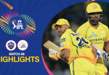 WATCH – HIGHLIGHTS – Delhi Capitals vs Chennai Super Kings | IPL 2026 – Match 48