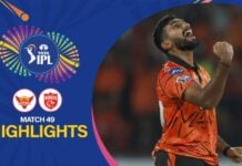 WATCH – Sunrisers Hyderabad vs Punjab Kings | IPL 2026 – Match 49 Sunrisers Hyderabad vs Punjab Kings
