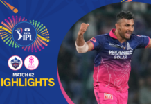 HIGHLIGHTS – Delhi Capitals vs Rajasthan Royals | IPL 2026 – Match 62 IPL 2026