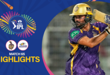 HIGHLIGHTS – Mumbai Indians vs Kolkata Knight Riders | IPL 2026 – Match 65 IPL 2026