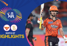 HIGHLIGHTS – Sunrisers Hyderabad vs Royal Challengers Bengaluru | IPL 2026 – Match 67