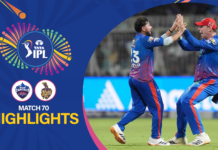 HIGHLIGHTS – Kolkata Knight Riders vs Delhi Capitals | IPL 2026 – Match 70