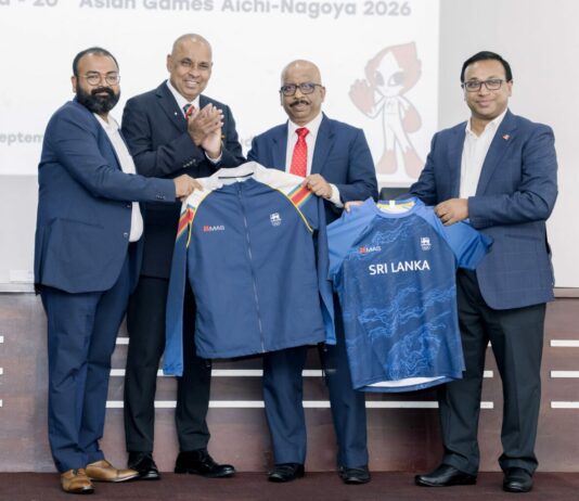 ஆசிய விளையாட்டு விழாவில் இலங்கை அணியின் ஆடைப் பங்காளரான MAS Holdings