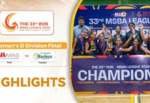 HIGHLIGHTS – MAS vs Hayleys | Women’s ‘D’ Division Final | 33rd MSBA League 2025 MAS vs Hayleys - Women's 'D' Division Final