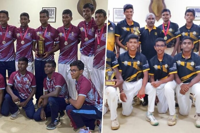 Mahinda and Dharmaraja declared U19 Joint Champion