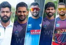 තනුක දාබරේ විස්සයි විස්ස මංගල ශතකය වාර්තා කරයි