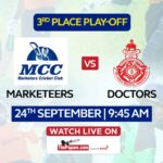 Marketeers Cricket Club vs Sri Lanka Doctors Cricket Club