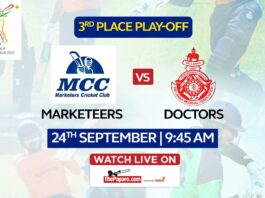 Marketeers Cricket Club vs Sri Lanka Doctors Cricket Club